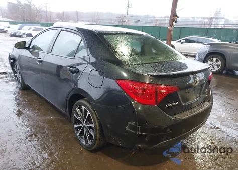 2018 Toyota Corolla Se from USA, damaged, VIN 2T1BURHE1JC016118